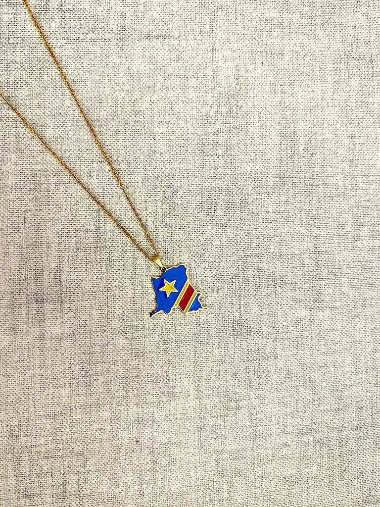 Democratic Republic of Congo Necklace